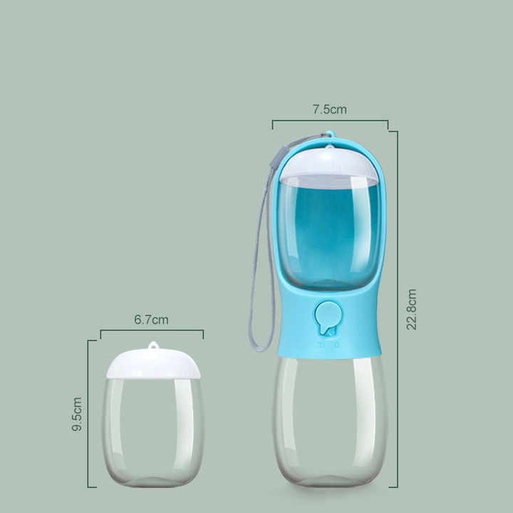 Multifunctional Pet Water and Food Dual-use Cup for Cats and Dogs Portable Pet Drinking Bottle Supplies