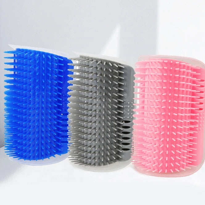 Plastic Cat Scratches Pet Massage Comb for Corner Scratches Brush Essential Pet Supplies