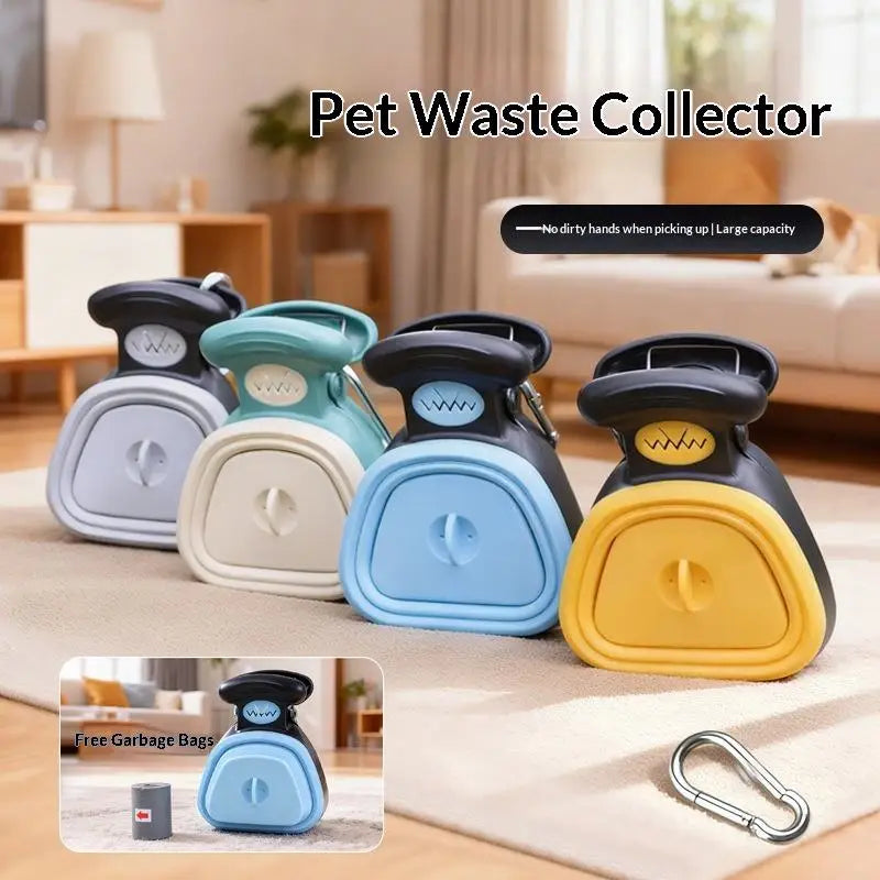 Portable Pet Pooper Scooper Foldable Cats Dogs Poop Picker Practical Dog Walking Gadget Outdoor Pet Cleaning Tools