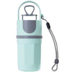 New Upgrade Avoid Contact Poop Scooper with Built-in Poop Bag Dispenser Picker Portable Claw Handheld Dog Poop Scooper