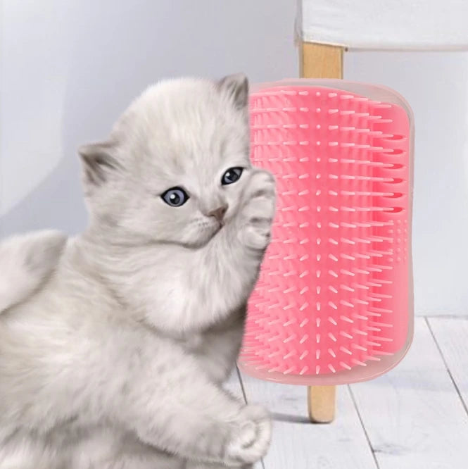 Plastic Cat Scratches Pet Massage Comb for Corner Scratches Brush Essential Pet Supplies