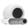 Hot-Selling Fully Automatic Smart Eco-friendly Plastic Cat Litter Box  Compatible with Various of cat Litter